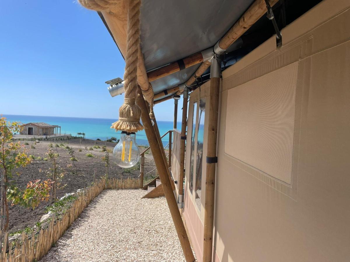 Tendu' Punta Bianca Glamping Camp Пальма-ди-Монтекьяро Экстерьер фото