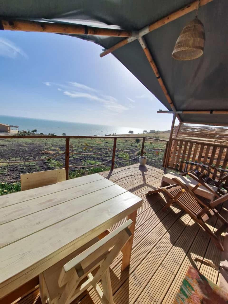 Tendu' Punta Bianca Glamping Camp Пальма-ди-Монтекьяро Экстерьер фото