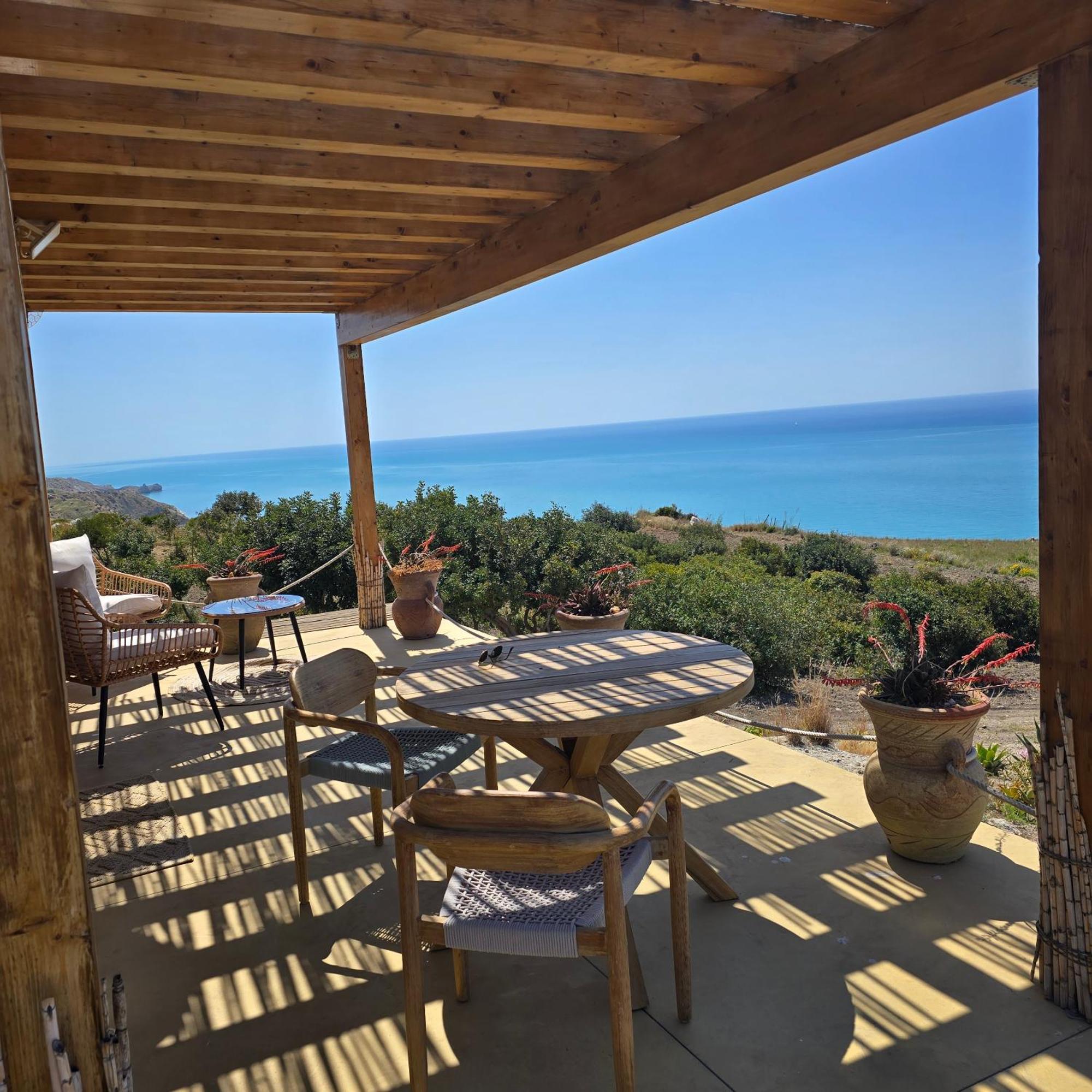 Tendu' Punta Bianca Glamping Camp Пальма-ди-Монтекьяро Экстерьер фото